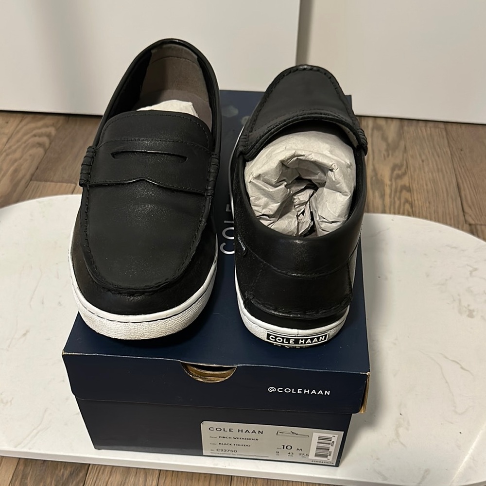 Cole Haan Black Loafers